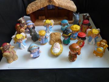 Little people kerst stal beschikbaar voor biedingen