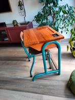 Vintage School Tafeltje met Stoel, Huis en Inrichting, Bureaus, Ophalen, Gebruikt, Bureau