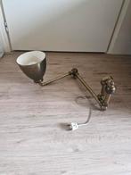 Vintage gelede scheepslamp massief bronzen kaartleeslamp, Ophalen of Verzenden