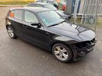 BMW 1-Serie 120D Onderdelen of compleet, Achterwielaandrijving, 1995 cc, Zwart, Leder