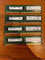 4x DDR3 8GB ECC DRAM, Computers en Software, RAM geheugen, Gebruikt, Verzenden, Server, 8 GB