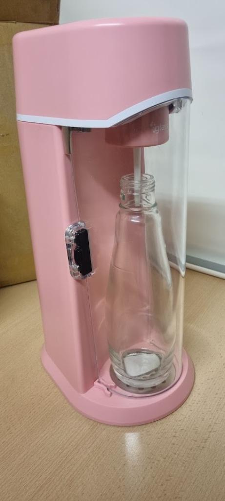 Levivo Soda Maker Juice Incl. 0,6l glazen fles & 60l Co2, Witgoed en Apparatuur, Bruiswatermachines, Nieuw, Ophalen of Verzenden