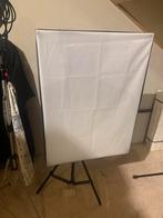 Metz Flitsset Compleet met Statieven en Softbox, Ophalen, Gebruikt, Lamp of Flitsset