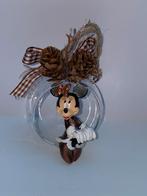 Disney Kerstbal - Minnie Mouse, Verzamelen, Disney, Ophalen of Verzenden, Mickey Mouse, Zo goed als nieuw, Beeldje of Figuurtje