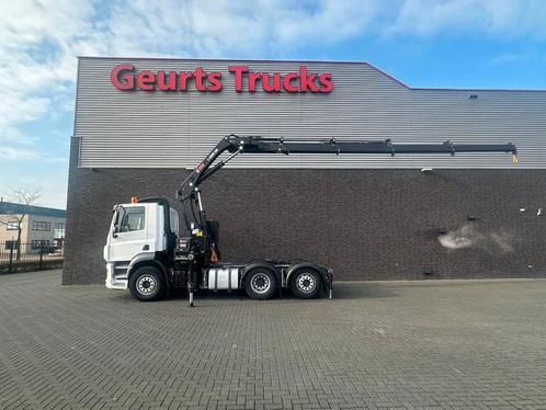 DAF CF 480 6X2 HIAB X-HIDUO 298 EP-4 KRAAN/KRAN/CRANE/GRUA, Auto's, Vrachtwagens, Bedrijf, Te koop, ABS, Achteruitrijcamera, Airconditioning
