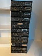 Vintage archiefdozen jaren 50/60, Antiek en Kunst, Ophalen of Verzenden