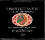 Rimsky-Korsakov: Symf. Gedichten / Svetlanov  CDM-2cds, Verzenden, Romantiek, Zo goed als nieuw, Orkest of Ballet