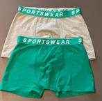 Twee nieuwe boxers Sportswear grijs en groen 146/152, Nacht- of Onderkleding, Sportswear, Verzenden, Nieuw