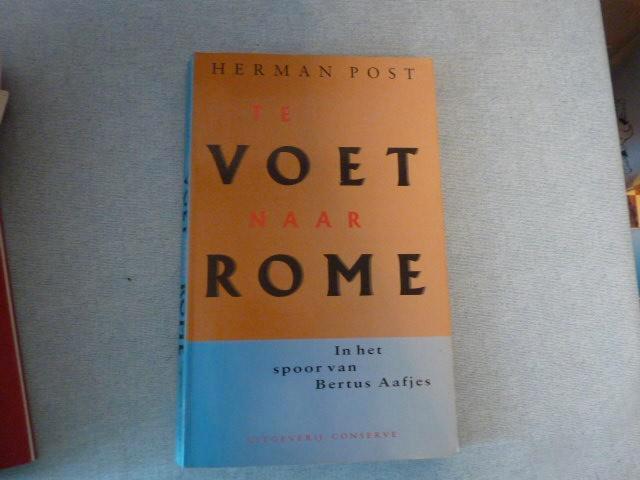 Te voet naar Romein het spoor van Bertus Aafjes, Boeken, Biografieën, Gelezen, Sport, Ophalen of Verzenden