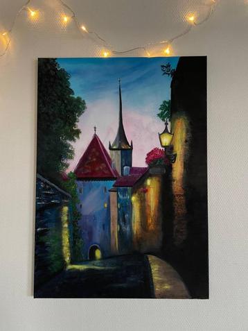 Oil picture beschikbaar voor biedingen
