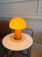 Glazen design lampje met led peer, Ophalen of Verzenden, Zo goed als nieuw, Glas, Minder dan 50 cm