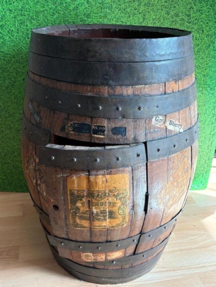 wijnton, Huis en Inrichting, Woonaccessoires | Wijnrekken, Gebruikt, 50 tot 75 cm, Hout, 5 tot 15 flessen, Ophalen