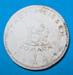 Duitsland Meissen 20 mark 1921 noodgeld porselein, Verzenden, Duitsland, Losse munt