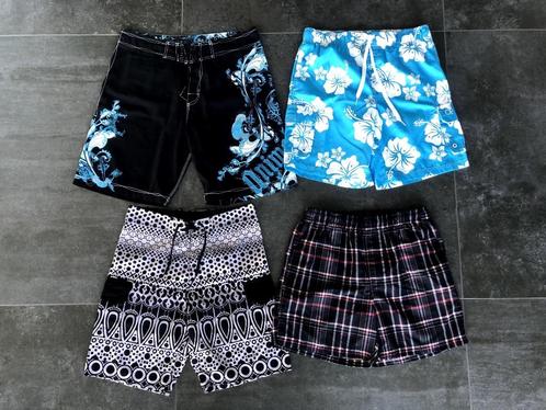 4 zwemshorts, maat S+M+L, Kleding | Heren, Badmode en Zwemkleding, Zwemshort, Blauw, Verzenden