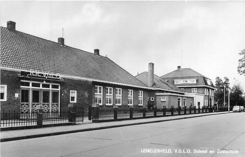 (381-093-047) Lemelerveld School en Zusterhuis, Verzamelen, Ansichtkaarten | Nederland, Overijssel, Verzenden