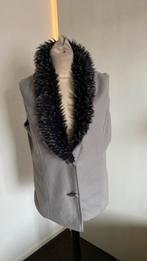 Grijze bodywarmer mt m met top, Ophalen of Verzenden, Zo goed als nieuw, Maat 38/40 (M), Grijs