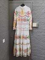 JURK ZARA WIT MET BORDUUR MAAT L NIEUW, Maat 42/44 (L), Nieuw, Ophalen of Verzenden, Onder de knie