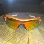 Oakley fietsbril, Gebruikt, Zonnebril, Oranje, Ophalen of Verzenden