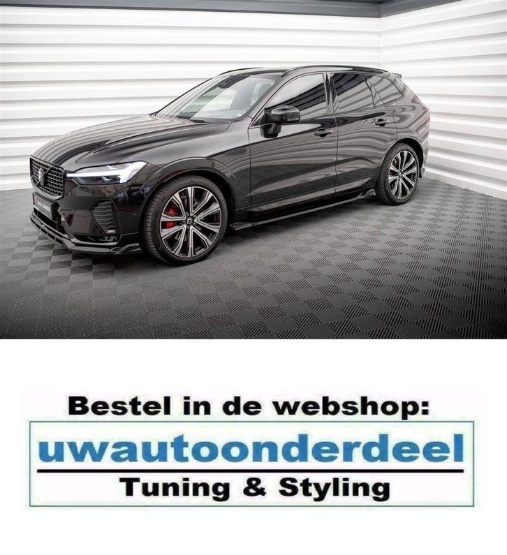 Maxton Design Spoiler Splitter Lip Voor Volvo XC60 R Design, Auto diversen, Tuning en Styling, Verzenden