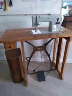pfaff 90, prof. electrische naaimachine met tafel en koffer, Hobby en Vrije tijd, Naaimachines en Toebehoren, Ophalen, Gebruikt