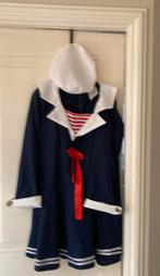 Carnavals kleding dames matrozen jurk met barret mt 44 46, Ophalen of Verzenden, Zo goed als nieuw, Maat 42/44 (L), Carnaval