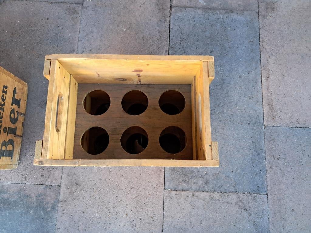 Oude Zeldzame Heineken Cooltap Houten Kratje i.z.g.st., Ophalen, Eu, Gebruikt, Gebruiksvoorwerp