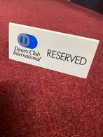 Diners Club International 'Reserved' Tafelbord Vintage, Ophalen
