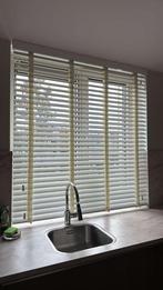 Witte houten jaloezie te koop!, Ophalen of Verzenden, Zo goed als nieuw, 200 cm of meer