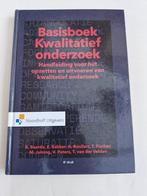 Annelien Boullart - Basisboek Kwalitatief Onderzoek, Ophalen of Verzenden, Zo goed als nieuw, Annelien Boullart; Ben Baarda; Esther Bakker; Mark Julsing