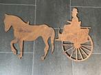 Ijzeren paard en wagen, Antiek en Kunst, Ophalen