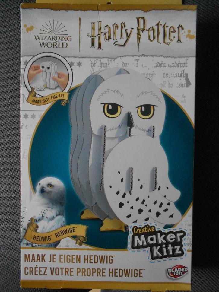 Hedwig kartonnen knutsel set van Harry Potter, Verzamelen, Harry Potter, Nieuw, Overige typen, Ophalen