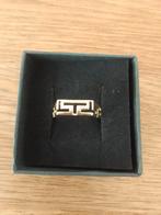14 karaat Gouden ring, Sieraden, Tassen en Uiterlijk, Ringen, Verzenden, 19 tot 20, Zo goed als nieuw, Dame