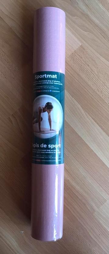 Sportmat oud roze voor yoga en pilates (nieuw in folie) beschikbaar voor biedingen