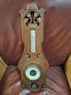 Art Nouveau Barometer met Thermometer, Ophalen of Verzenden