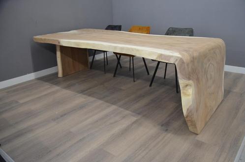 Watervaltafel suar 300 cm -BT967, Huis en Inrichting, Tafels | Eettafels, Nieuw, 200 cm of meer, 200 cm of meer, Vijf personen of meer