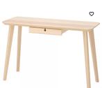 Ikea bureau hout, Huis en Inrichting, Bureaus, Ophalen, Zo goed als nieuw, Bureau