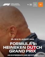 weekend tickets F1 Zandvoort 29-31 Augustus 2025, Drie personen of meer, Augustus