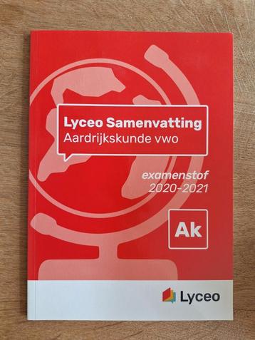 Samenvatting Aardrijkskunde VWO beschikbaar voor biedingen