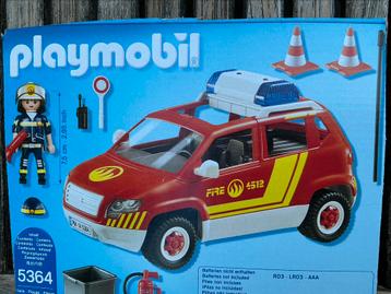 Playmobil 5364 brandweer auto, complete set en bijna nieuw beschikbaar voor biedingen