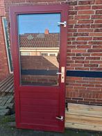 Diverse hardhouten deuren, zware kwaliteit, Doe-het-zelf en Verbouw, Deuren en Horren, Ophalen, 80 tot 100 cm, 200 tot 215 cm