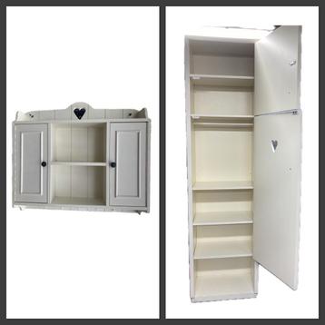 Kledingkast en wandrekje kinderkamer beschikbaar voor biedingen