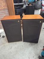 Vintage KEF Speakers, Gebruikt, Minder dan 60 watt, Front, Rear of Stereo speakers, Ophalen