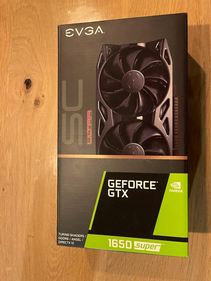 GEFORCE GTX 1650super sc ultra NIEUW!, Computers en Software, Videokaarten, Nieuw, PCI-Express 3.0, GDDR6, DVI, Ophalen of Verzenden