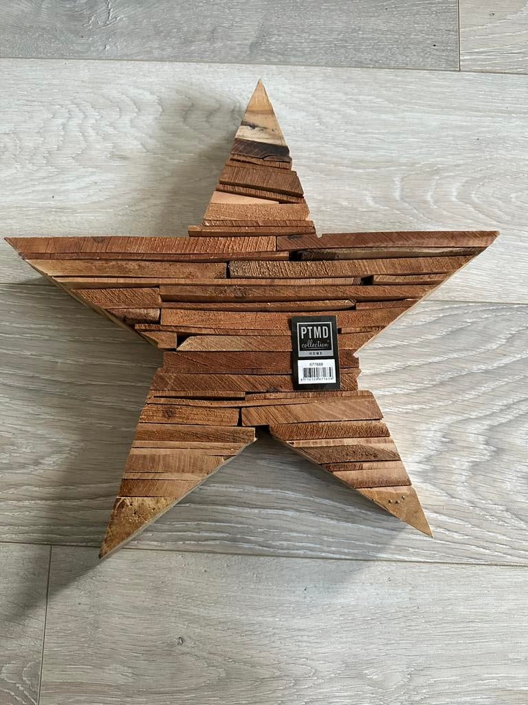 Houten decoratieve ster van PTMD, Ophalen of Verzenden, Zo goed als nieuw