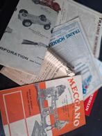 lotje folders: marklin scalextric, meccano etc..., Antiek en Kunst, Antiek | Speelgoed, Ophalen of Verzenden
