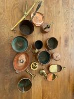 Koper en messing materiaal, Antiek en Kunst, Antiek | Koper en Brons, Ophalen, Koper