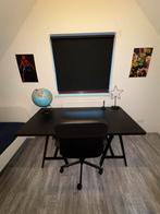 Bureau + bureaustoel, Huis en Inrichting, Ophalen, Zo goed als nieuw