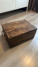 Houten opbergkist, Ophalen, Gebruikt, Minder dan 50 cm