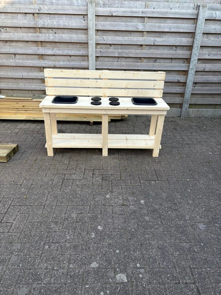 speelkeuken / modderkeuken, Tuin en Terras, Ophalen, Nieuw, Hout