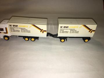 Volvo FH12/FH16 De Bruin Lommerts huifbakwagen en aanhanger  beschikbaar voor biedingen